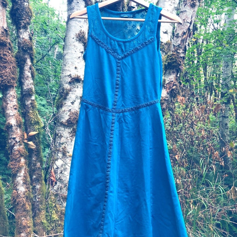 Blue prana dress